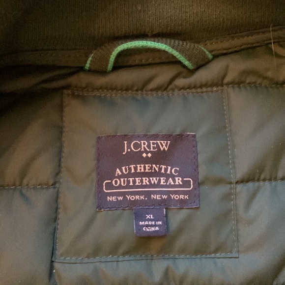 J. Crew Quilted Vest Extra Large - Picture 2 of 3